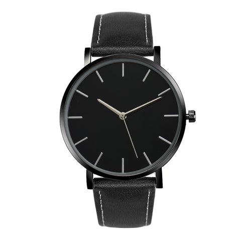 Watch Women Men Watches Top Brand Luxury Famous Brand Leather Band Wrist Watches Quartz Wristwatches - Stylishjewelry