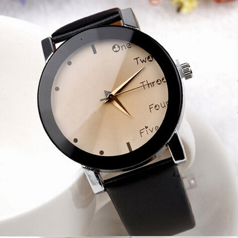 Summer Fabric Strap Watch Simple Style Men Casual Watch Fahion Women Girls Dress Watch Everything Is OK Wristwatch - Stylishjewelry