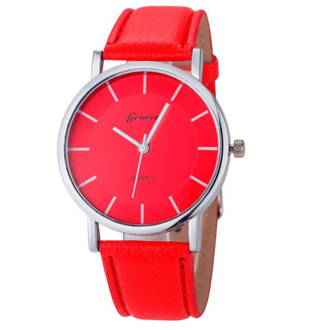 Luxury Geneva Watch - Retro Dial - Stylishjewelry