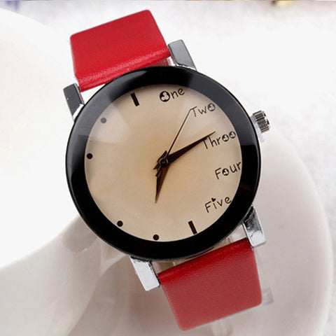 Summer Fabric Strap Watch Simple Style Men Casual Watch Fahion Women Girls Dress Watch Everything Is OK Wristwatch - Stylishjewelry