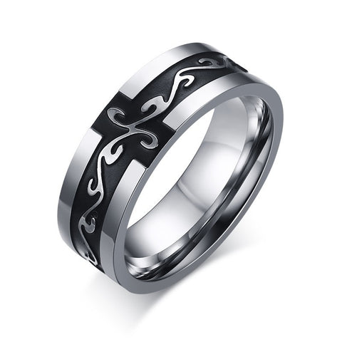 Retro Titanium Steel Ring - Stylishjewelry