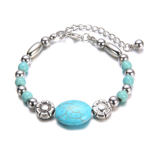 Bohemian Turquoise Bracelet - Stylishjewelry