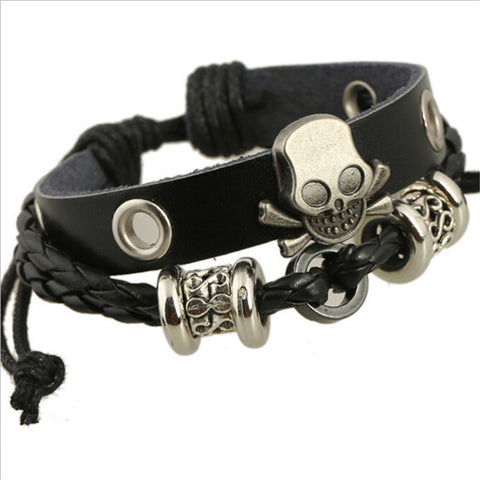 Punk Style Skull Bracelet - Stylishjewelry