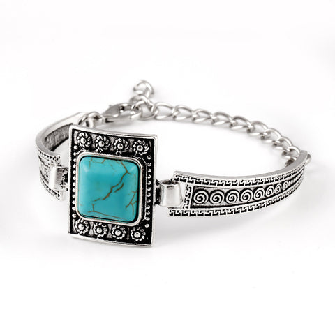 Vintage Turquoise Bracelet - Stylishjewelry