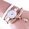 Women Watches Bracelet Watch Ladies Leather Rhinestone Analog Quartz Stainless Steel Wristwatches 9 Colors Watch Female ZHOU - Stylishjewelry
