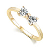 Gold Plated Bow Ring - Stylishjewelry