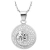 BAMOER  Silver Color Imitation Pearl Necklaces & Pendants with Paved Micro AAA Cubic Zircon Women Jewelry YIN027 - Stylishjewelry